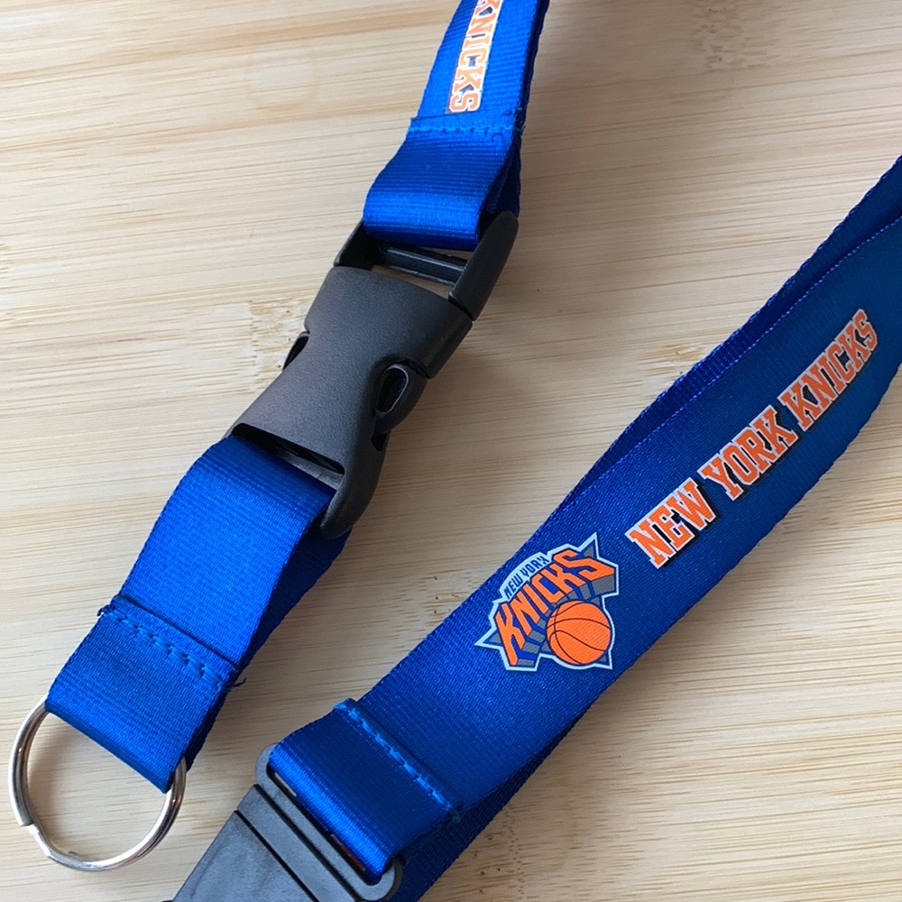 New York Knicks lanyard ID holder